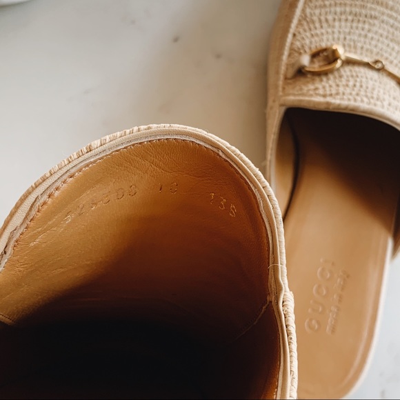 Gucci Princetown Raffia Slippers (Men’s) - Picture 4 of 5